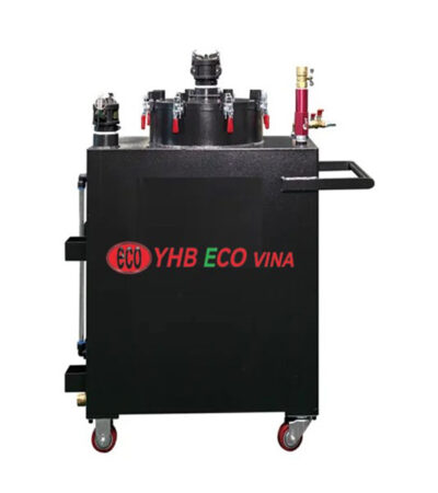 máy làm sạch chip thùng dầu